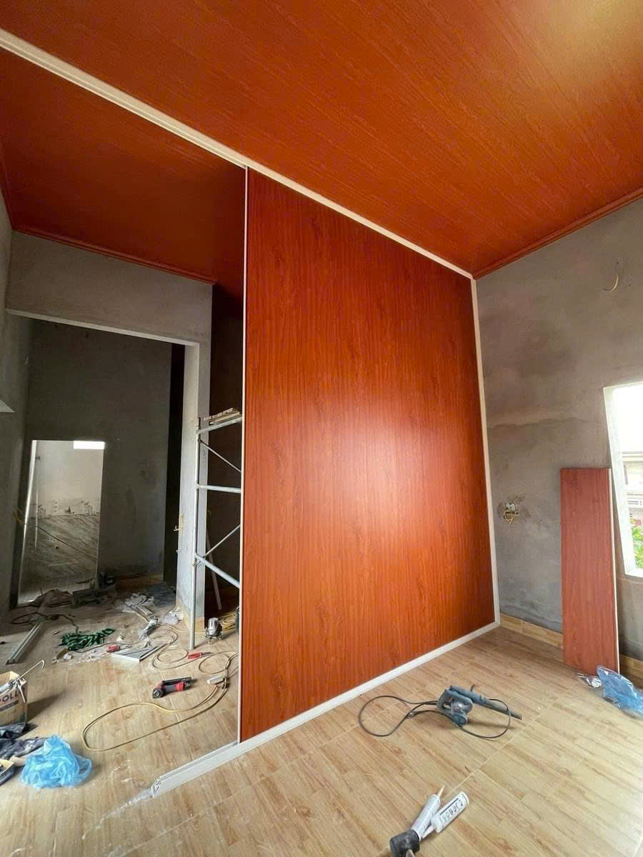 Vách nano 2 mặt không cần khung xương